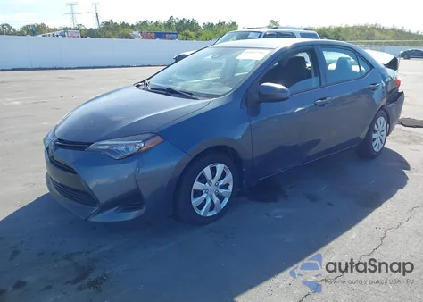 2017 Toyota Corolla Le from USA, damaged, VIN 2T1BURHE9HC805398